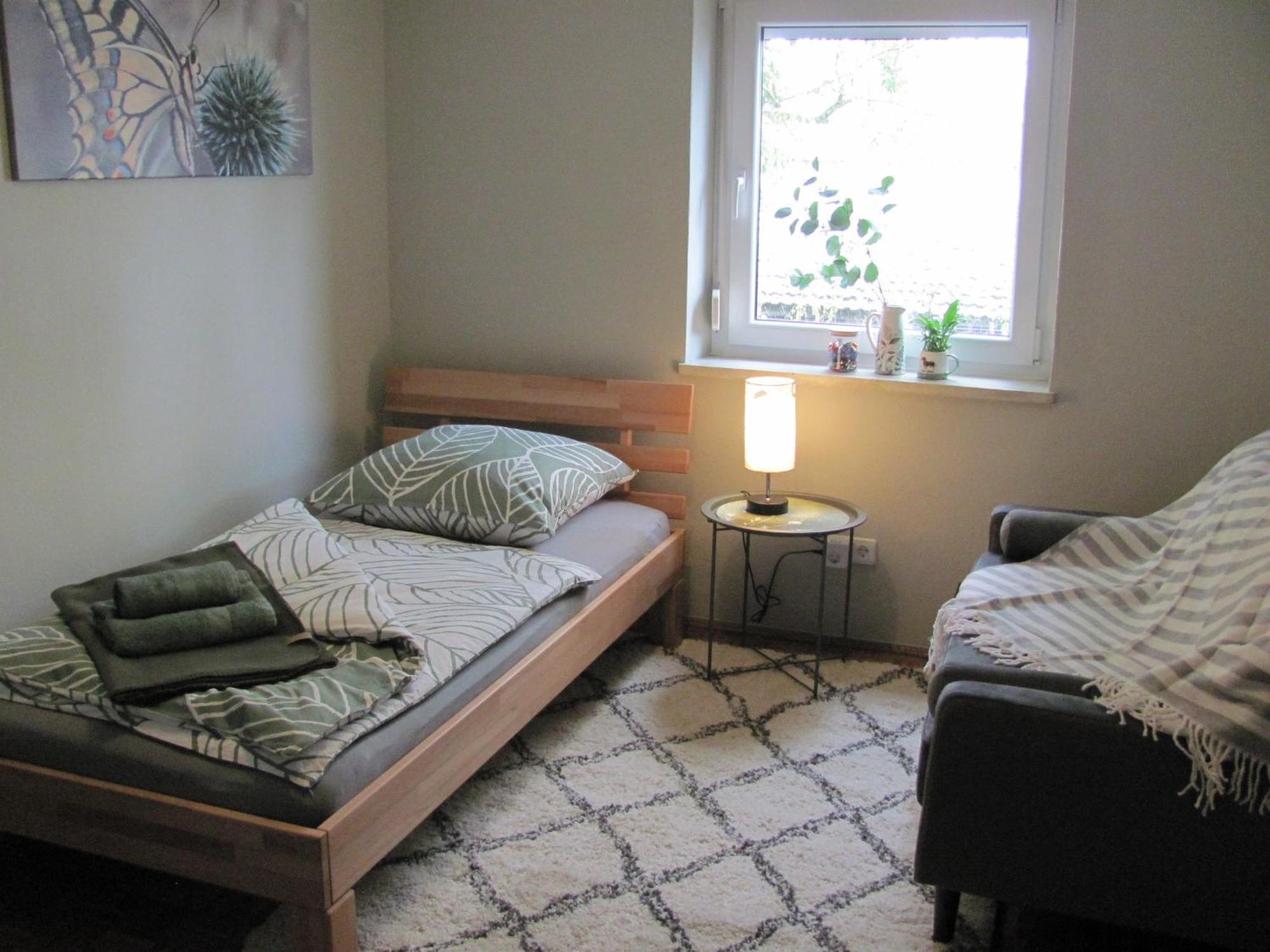 #3 Gemuetliches Ruhiges Zimmer Gartenblick, Gemeinschaftsbad W-Lan Airport Nah Gelegen Mit Late Night Check In Haus Nr 9,5 Trunkelsberg 外观 照片