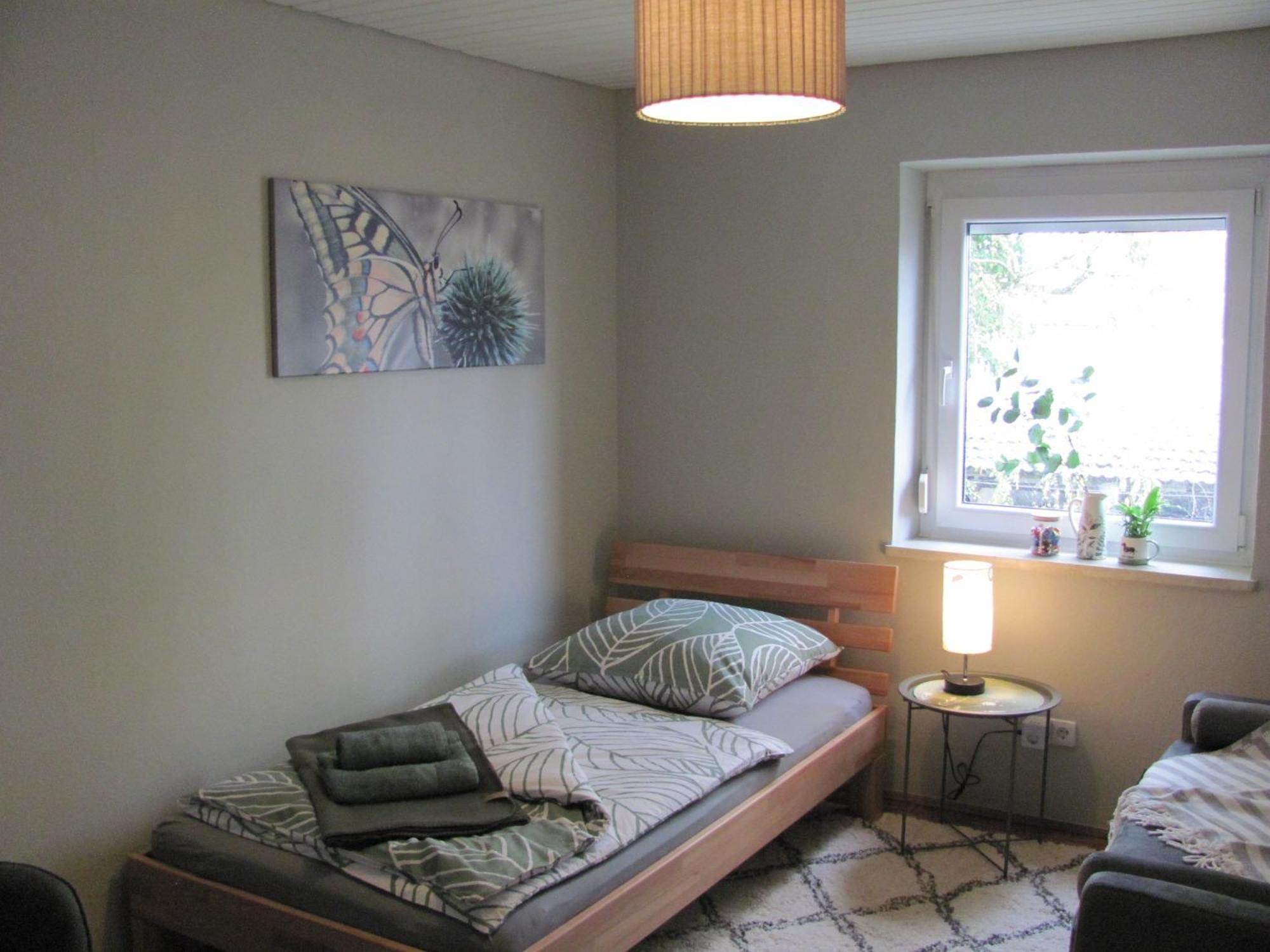 #3 Gemuetliches Ruhiges Zimmer Gartenblick, Gemeinschaftsbad W-Lan Airport Nah Gelegen Mit Late Night Check In Haus Nr 9,5 Trunkelsberg 外观 照片